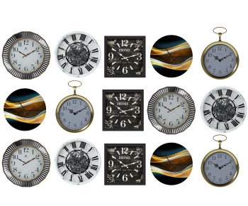 Simple European Style Wall Clock-ID:452262791