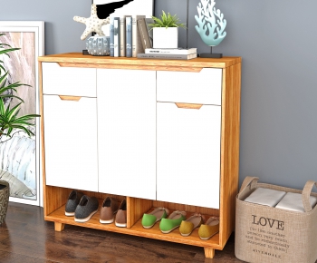 Nordic Style Shoe Cabinet-ID:579434972