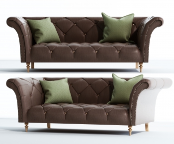 Simple European Style A Sofa For Two-ID:330870966