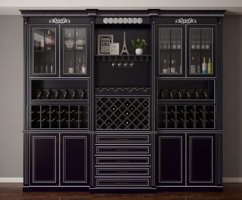 European Style Wine Cabinet-ID:155988266