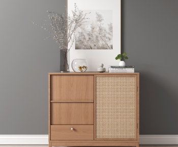 Nordic Style Side Cabinet/Entrance Cabinet-ID:881610516