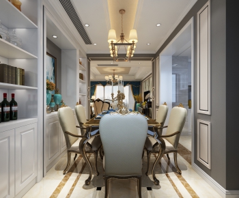 New Classical Style Dining Room-ID:370390414