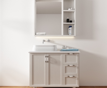 Nordic Style Bathroom Cabinet-ID:216242439