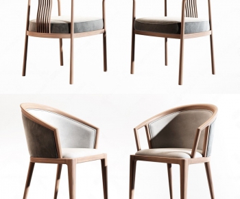 New Chinese Style Single Chair-ID:626350875