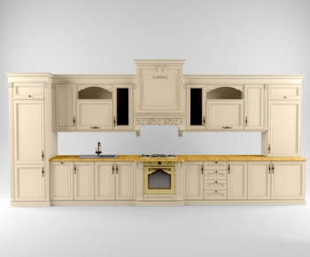 European Style Kitchen Cabinet-ID:505496866