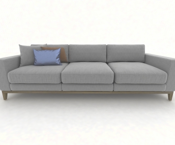 Modern Three-seat Sofa-ID:652960794