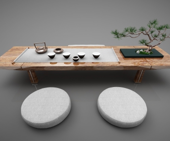 New Chinese Style Tea Tables And Chairs-ID:938288868