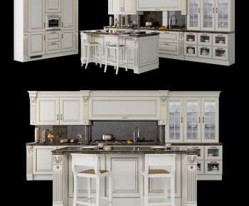 Simple European Style Kitchen Cabinet-ID:333867935