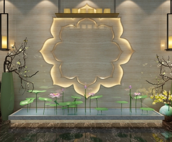 New Chinese Style Garden-ID:181309477