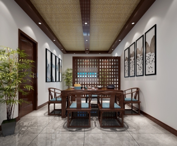 New Chinese Style Tea House-ID:709816961