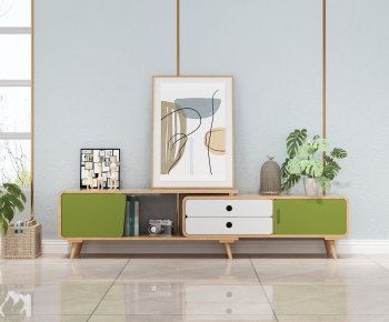 Nordic Style TV Cabinet-ID:957681626