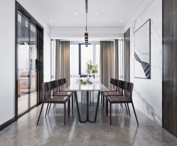 Modern Dining Room-ID:432191286