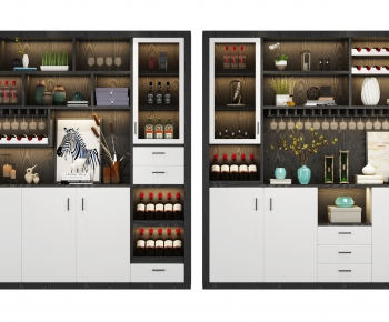 Modern Wine Cabinet-ID:220602379