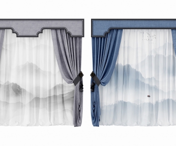 New Chinese Style The Curtain-ID:185395592