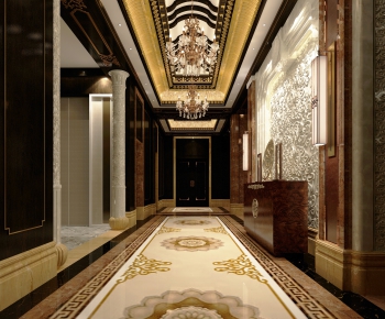 European Style Hallway-ID:973715472