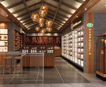 New Chinese Style Retail Stores-ID:509367133