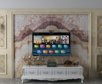Simple European Style TV Cabinet-ID:113170264