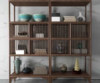 New Chinese Style Antique Rack-ID:949068518