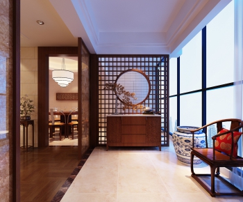 Chinese Style Hallway-ID:800229996