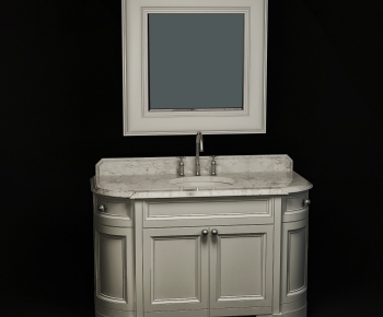 European Style Bathroom Cabinet-ID:995544438