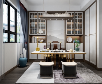 New Chinese Style Study Space-ID:679983853