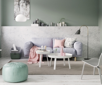 Nordic Style Sofa Combination-ID:856558567