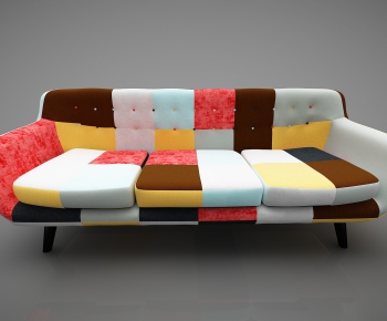 Modern Three-seat Sofa-ID:228197727
