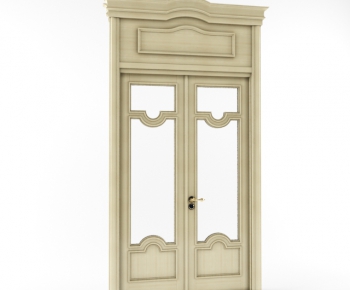 Modern Solid Wood Door-ID:458092465