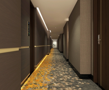 New Chinese Style Corridor Elevator Hall-ID:997429817