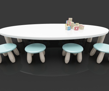 Modern Children's Table/chair-ID:702897176