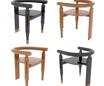 New Chinese Style Single Chair-ID:145273355
