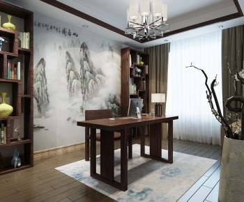 New Chinese Style Study Space-ID:544295722