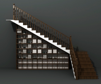 Simple European Style Stair Balustrade/elevator-ID:252369194