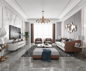 Modern A Living Room-ID:142016591
