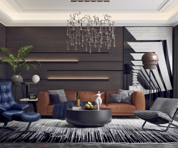Modern A Living Room-ID:926505136