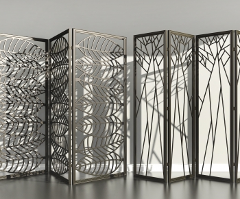 Modern Metal Screen Partition-ID:688082175