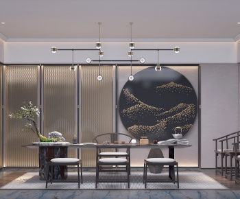 New Chinese Style Tea House-ID:842042923