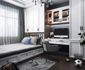 Modern Bedroom-ID:643300469