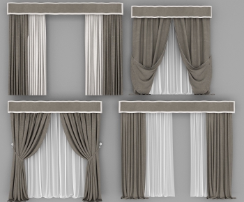 New Chinese Style The Curtain-ID:804038885