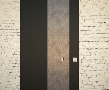 Modern Solid Wood Door-ID:547543666