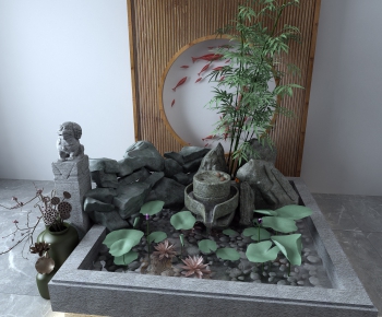 New Chinese Style Garden-ID:773205132