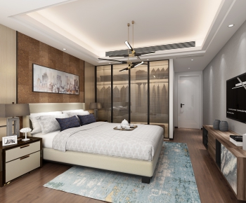 Modern Bedroom-ID:677577815