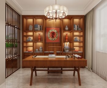 New Chinese Style Study Space-ID:314004148