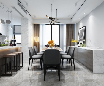 Modern Dining Room-ID:117338479