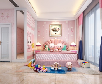 Modern Girl's Room Daughter's Room-ID:971633821