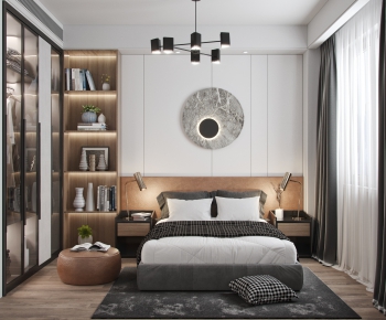 Modern Bedroom-ID:387290714