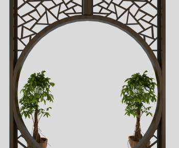 New Chinese Style Door-ID:435058538