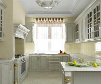 European Style Kitchen Cabinet-ID:969376412