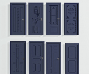 Modern Solid Wood Door-ID:954576954