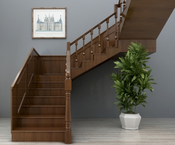 American Style Stair Balustrade/elevator-ID:408068654